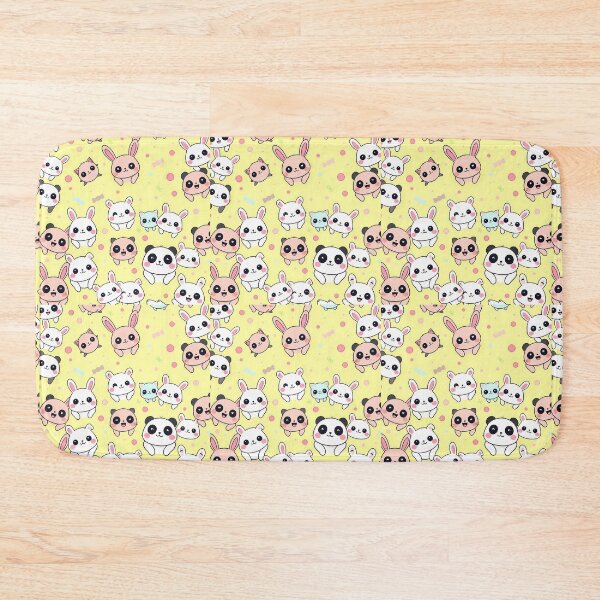 Item preview, Yellow Art Kawaii Wallpaper Design Cute Background designed and sold by ART ATTACK ZONE.