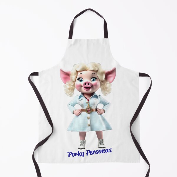 Item preview, Porky Personas Funny Pig Characters Dolly designed and sold by Drone-tees.