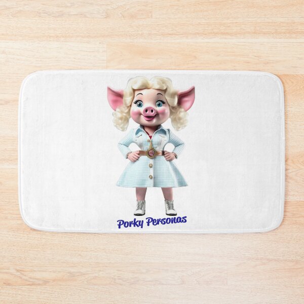 Item preview, Porky Personas Funny Pig Characters Dolly designed and sold by Drone-tees.