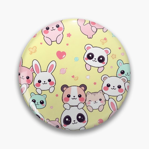 Item preview, Animals Art Kawaii Wallpaper Design Cute Background designed and sold by ART ATTACK ZONE.