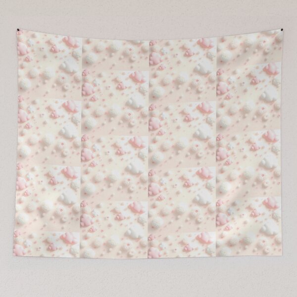 Item preview, 3d Art Kawaii Wallpaper Design Cute Background designed and sold by ART ATTACK ZONE.