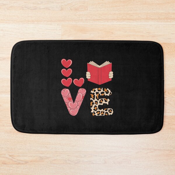 Item preview, Love Heart Leopard Books Lover designed and sold by marfanna.