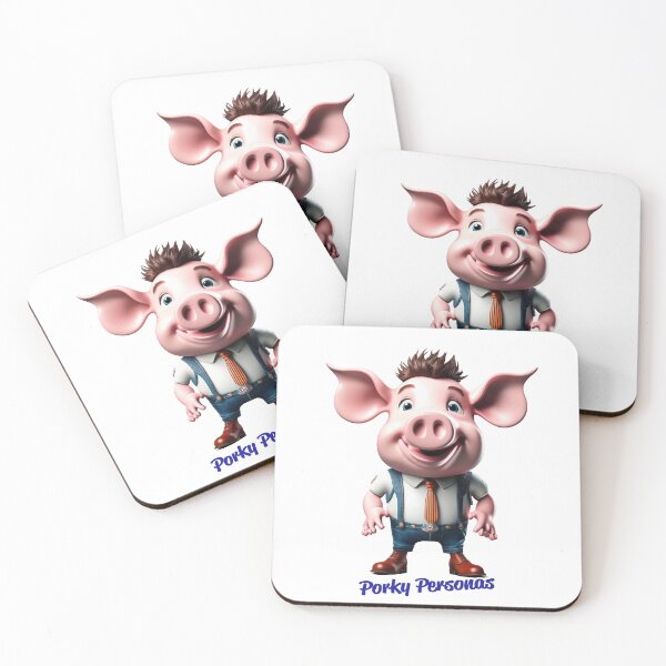 Item preview, Porky Personas Funny Pig Characters The Boss designed and sold by Drone-tees.