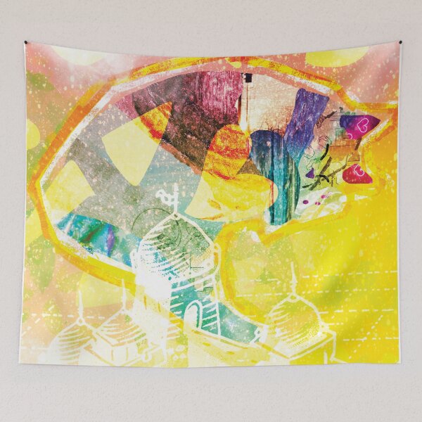 Item preview, Completion - The World - Waking Dream Tarot - Digital Collage/Illustration designed and sold by Skaetlett.