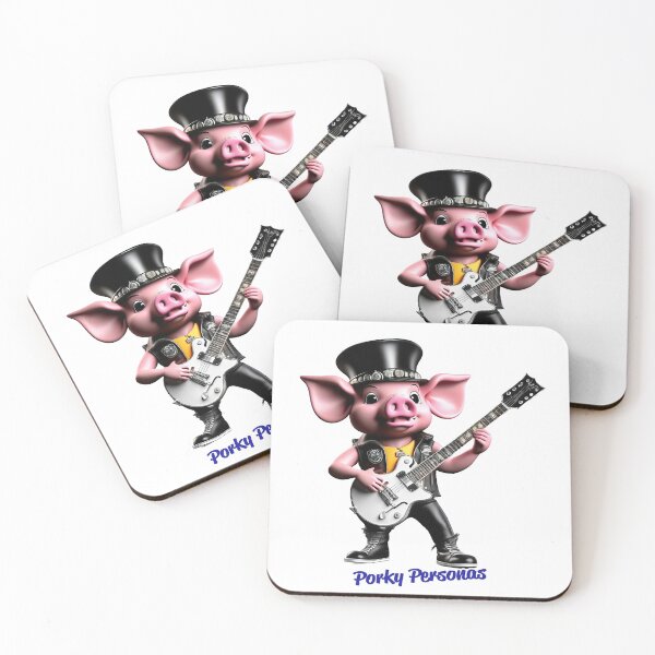Item preview, Porky Personas Funny Pig Characters Slash designed and sold by Drone-tees.