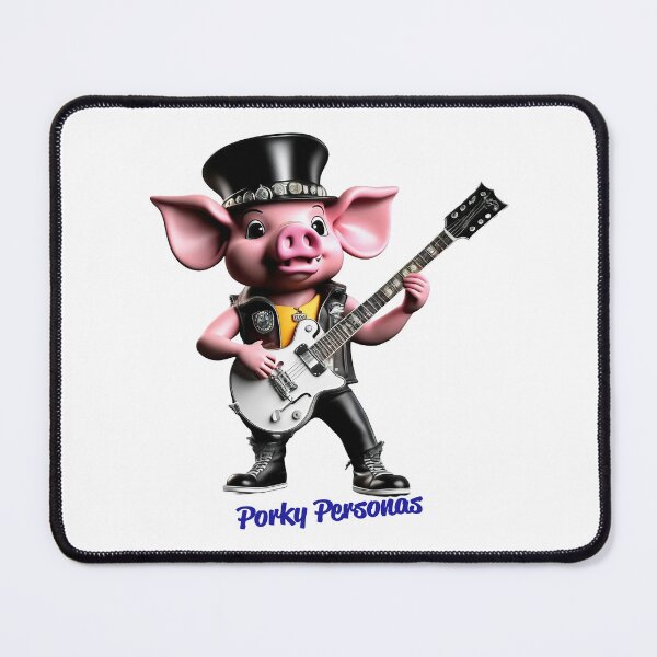 Item preview, Porky Personas Funny Pig Characters Slash designed and sold by Drone-tees.