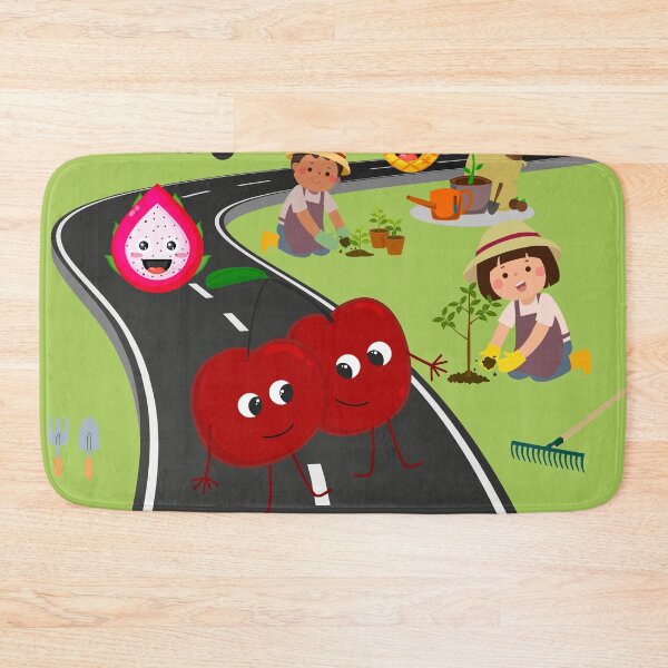 Item preview, The Happy Fruit Route designed and sold by Ciervo Primavera.