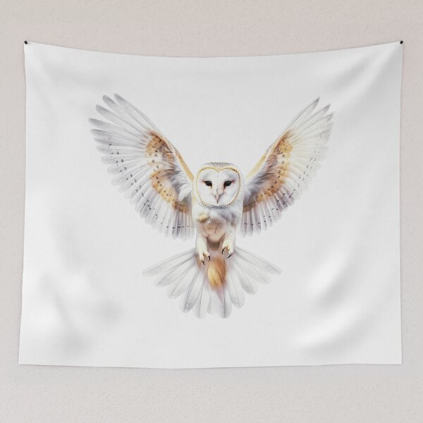 Item preview, Barn Owl Incoming designed and sold by snowyowls.