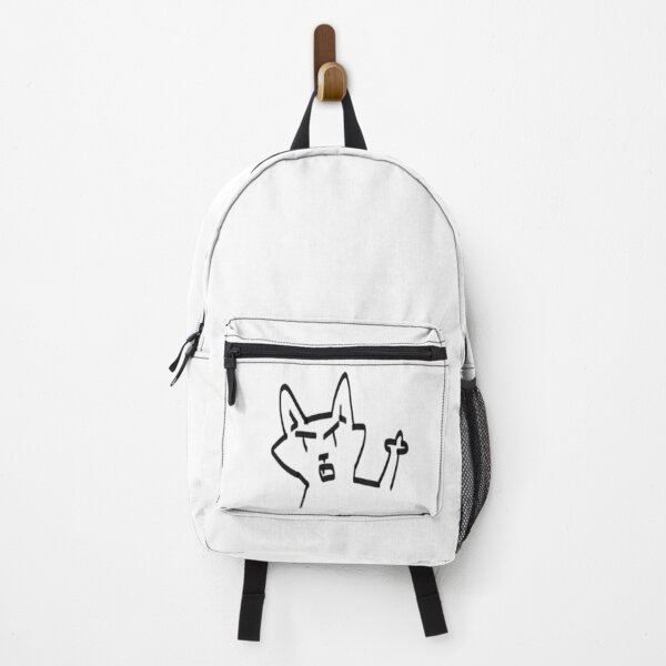 Vista previa del artículo con la obra «Gato de dibujos animados enojado», diseñado y vendido por Hareflightz.