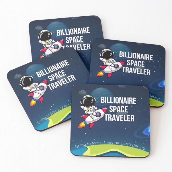 Item preview, Billionaire Space Traveler - Anti Elon Musk Satirical Design designed and sold by Radenko92.