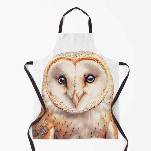 Item preview, Barn owl portrait designed and sold by snowyowls.