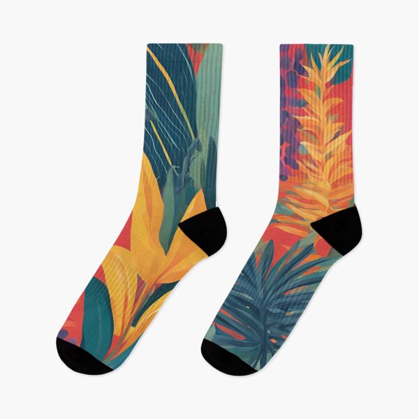 Item preview, Jungle Paradise - Vibrant Floral Canopy designed and sold by Line in Bloom.