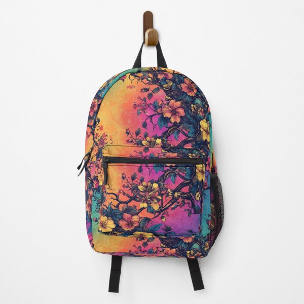 Item preview, Rainbow Florals Print designed and sold by JaimeLikes.