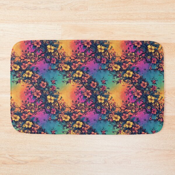 Item preview, Rainbow Florals Print designed and sold by JaimeLikes.