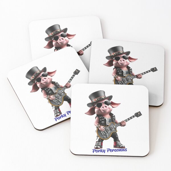 Item preview, Porky Personas Funny Pig Characters Slash designed and sold by Drone-tees.
