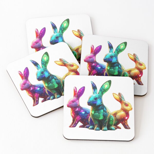 Item preview, Colorful Rabbits designed and sold by GloriousArtSKD.