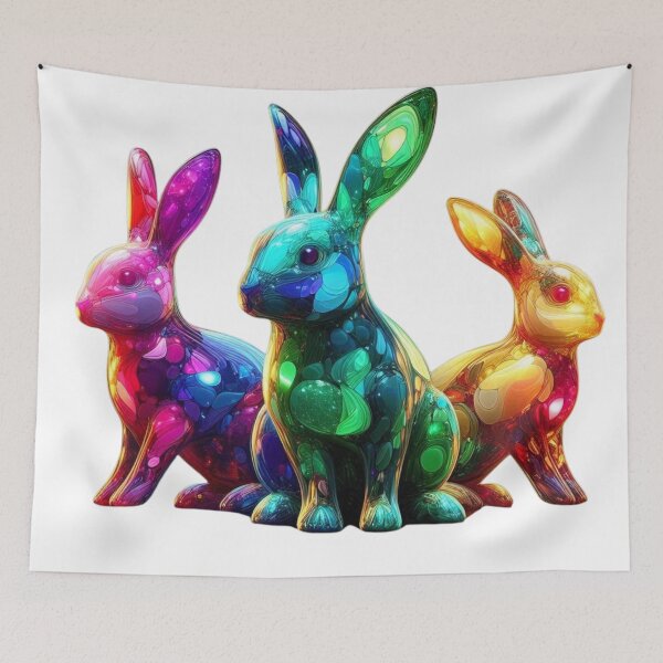 Item preview, Colorful Rabbits designed and sold by GloriousArtSKD.
