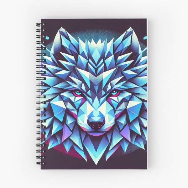 Artikelvorschau, „Moderner geometrischer Wolf – mutiges, lebendiges Low-Poly-Design“ entworfen und verkauft von DripVada.
