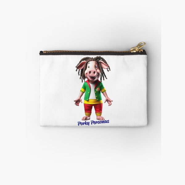Item preview, Porky Personas Funny Pig Characters Reggae designed and sold by Drone-tees.