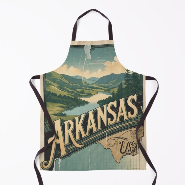 Item preview, Greetings from Arkansas USA Vintage Travel Retro Postcard Design designed and sold by TravelPostcardGems.