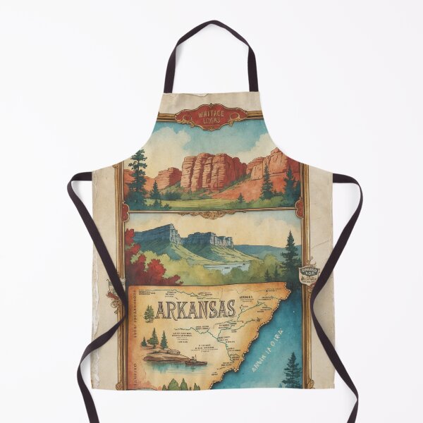 Item preview, Greetings from Arkansas USA Vintage Travel Retro Postcard Design designed and sold by TravelPostcardGems.