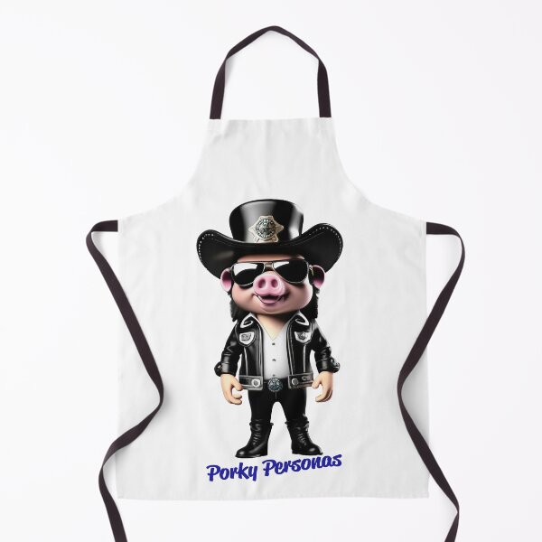 Item preview, Porky Personas Funny Pig Characters Lemmy designed and sold by Drone-tees.