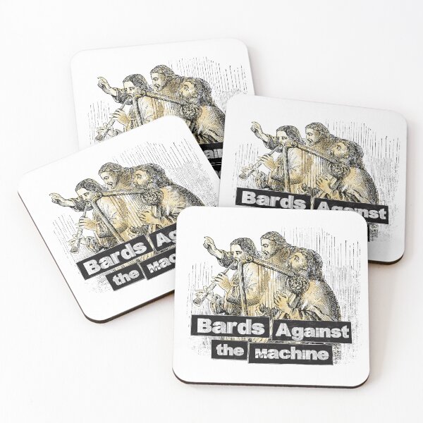 Item preview, Bards Against The Machine designed and sold by MEWSnSWAG.
