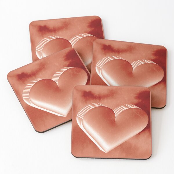 Item preview, Valentine's Day 3D Red HEART - Watercolor for lovers for Saint Valentine 21 designed and sold by artoriginal.