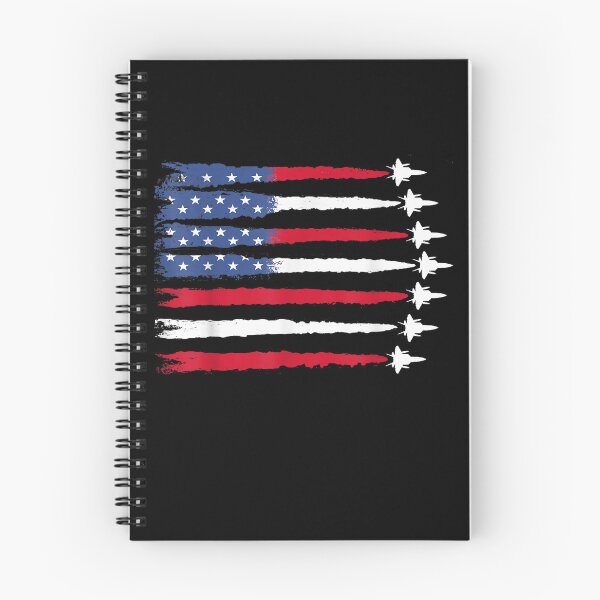 Artikelvorschau, Patriotische rot weiß blau USA Flagge Kampfjets 4. Juli entworfen und verkauft von Creative Spark.