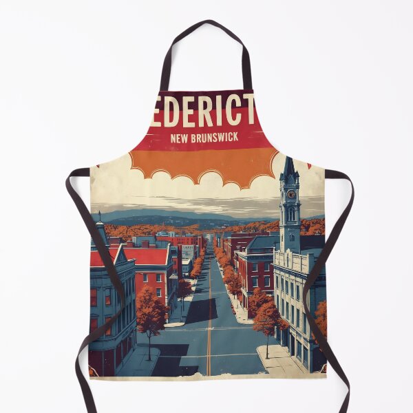 Item preview, Travel Fredericton Canada 1950s Vintage Travel Tourism designed and sold by TravelersGems.