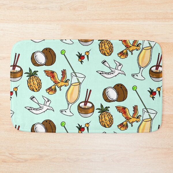 Item preview, Pina colada and birds designed and sold by DymirART.
