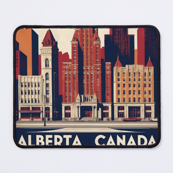 Item preview, Travel Alberta Canada 1950s Vintage Travel Tourism designed and sold by TravelersGems.