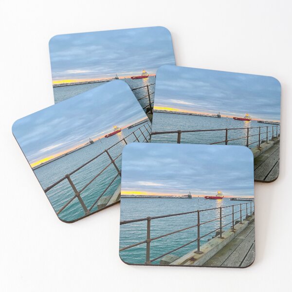 Item preview, Sunrise Arrival at Port of Blyth designed and sold by Violaman.