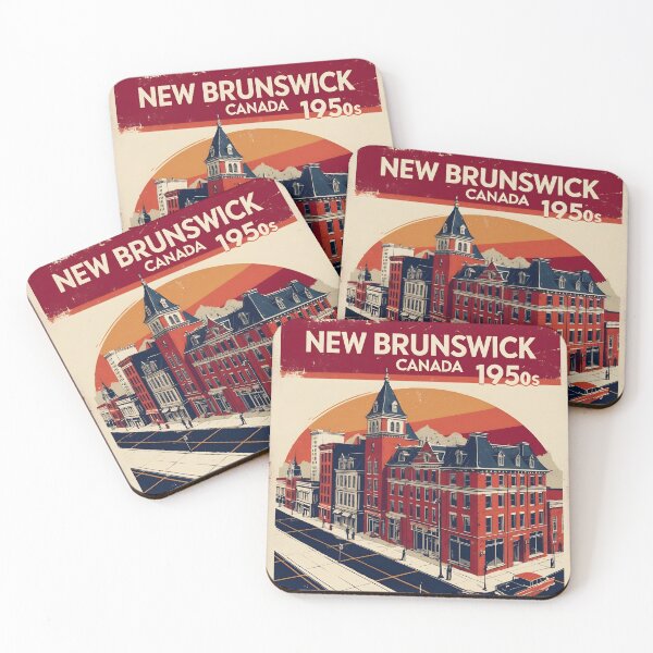 Item preview, Travel New Brunswick Canada 1950s Vintage Travel Tourism designed and sold by TravelersGems.