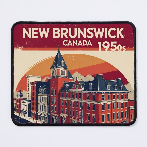 Item preview, Travel New Brunswick Canada 1950s Vintage Travel Tourism designed and sold by TravelersGems.