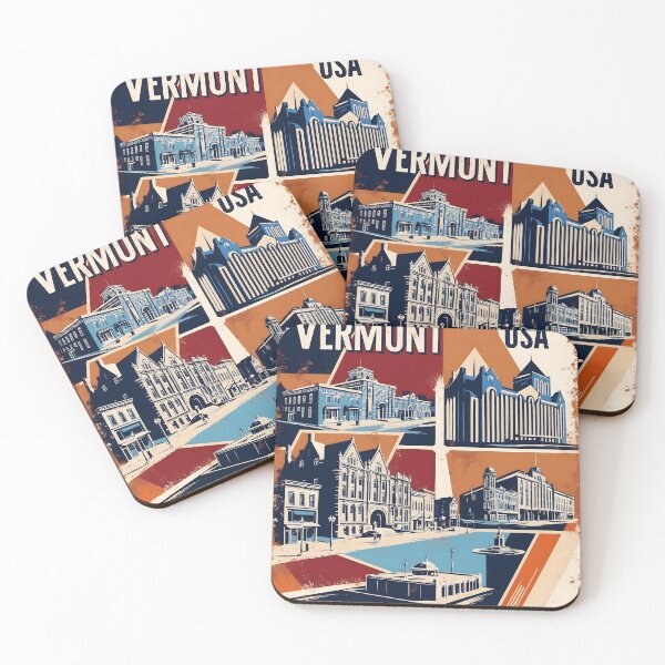 Item preview, 1950s Vermont USA Vintage Retro Tourism  designed and sold by TravelersGems.