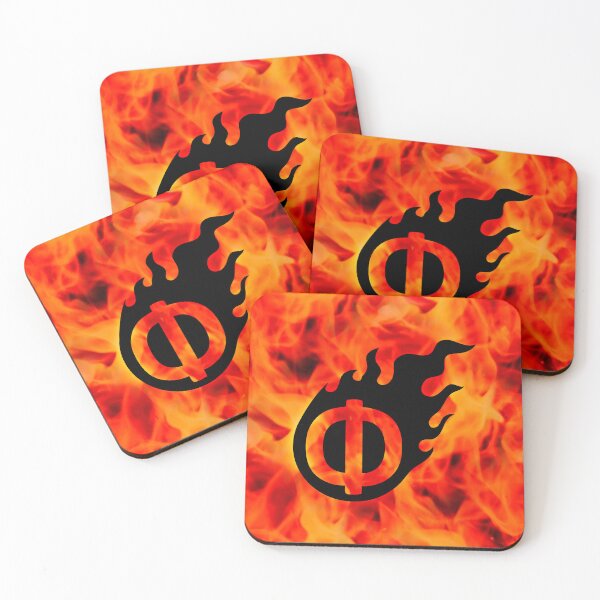 Item preview, Phireball Icon (Burning) designed and sold by Robert Lynch.