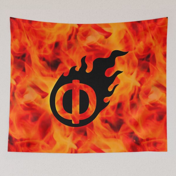 Item preview, Phireball Icon (Burning) designed and sold by Robert Lynch.