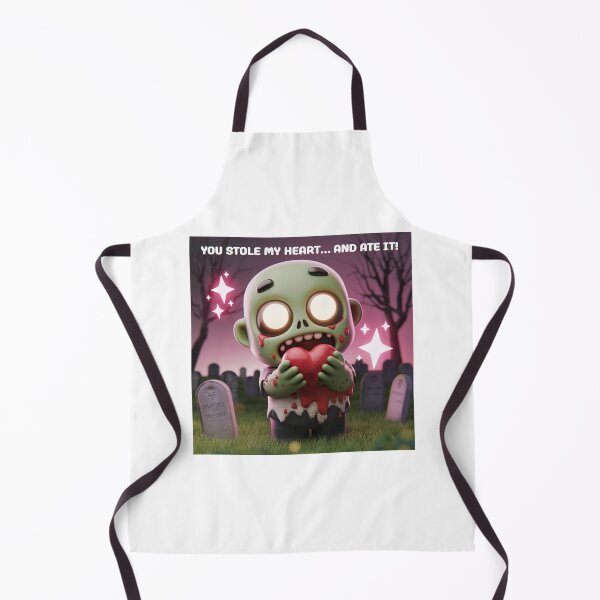 Item preview, You Stole My Heart… and Ate It! – Funny 3D Zombie Love designed and sold by UA-t-shirts.