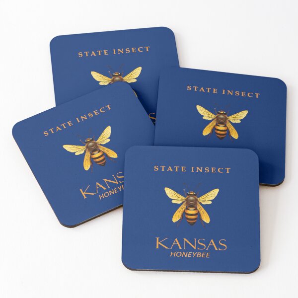 Item preview, Kansas Territory Insect The Honeybee designed and sold by taiche.