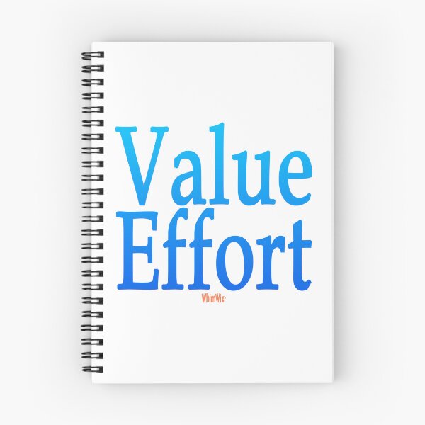 Item preview, Value Effort designed and sold by WhimWiz.