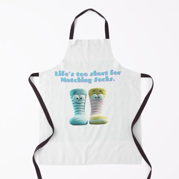 Item preview, Life’s Too Short for Matching Socks – Fun & Quirky Design designed and sold by TiggsnPigsArt.