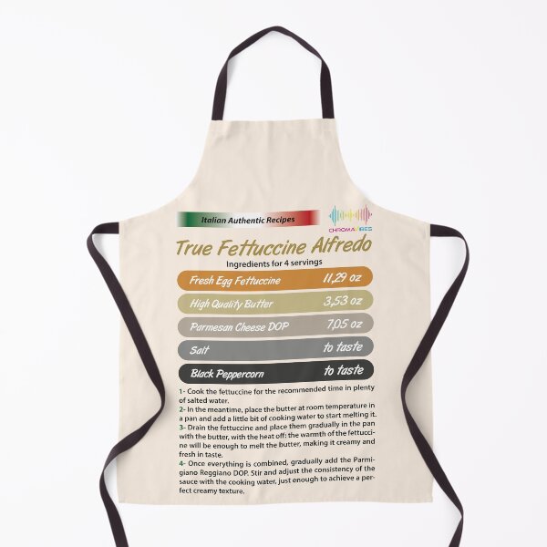 Item preview, Authentic Recipes - True Fettuccine Alfredo - Food Loving designed and sold by chromavibes-art.