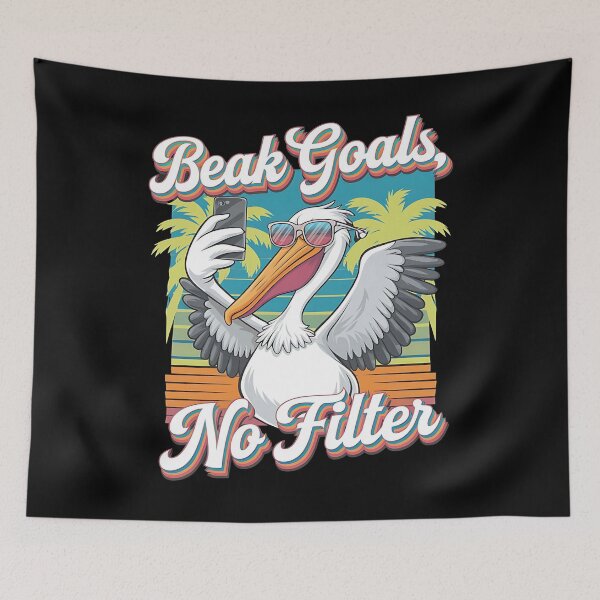 Item preview, The pelicans look - I love pelicans - Funky pelicans - Pelicans for me - The spirit of pelicans designed and sold by JansenGS.