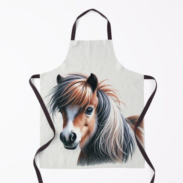 Item preview, Shetland Pony Colored Pencil Sketch Portrait designed and sold by MaedK.