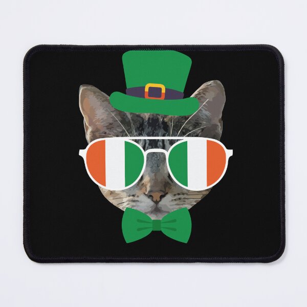 Item preview, St Patricks Day Cat Kitten designed and sold by MooonTees.