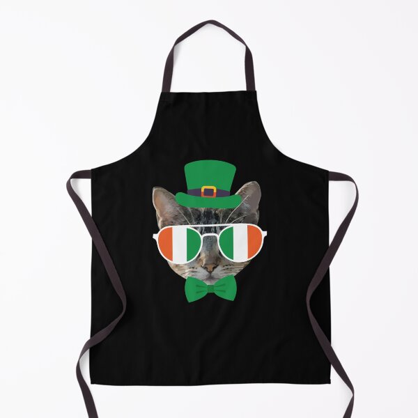 Item preview, St Patricks Day Cat Kitten designed and sold by MooonTees.