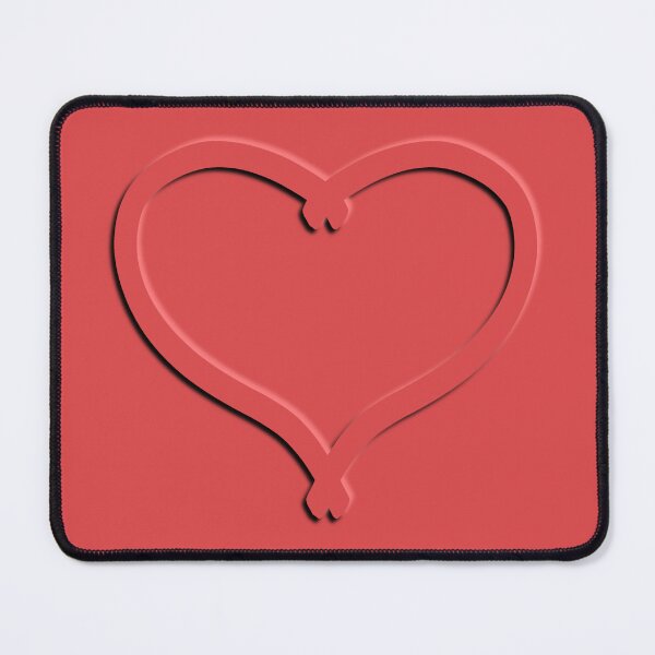 Item preview, Outline love heart in relief for Valentines designed and sold by OhNoNotAgain42.