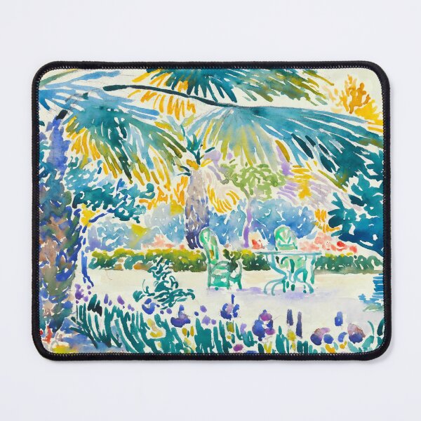 Item preview, A Dream in Color – Garden of the Painter at Saint Clair by Henri-Edmond Cross (1908) designed and sold by HistoryOnWalls.
