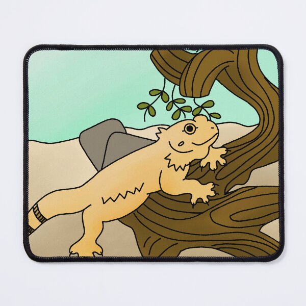 Item preview, Happy Bearded dragon  designed and sold by MaddySwag.